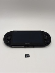 Sony PlayStation Vita Slim PS VITA Pch-2000 Black Console W/ 8GB Memory Card