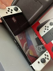 Nintendo Switch OLED Handheld Console – 64GB – MINT With Carrying Case!!