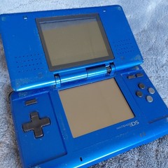 Original Nintendo DS Console Electric Blue Fat NTR-001 – Parts or Repair –