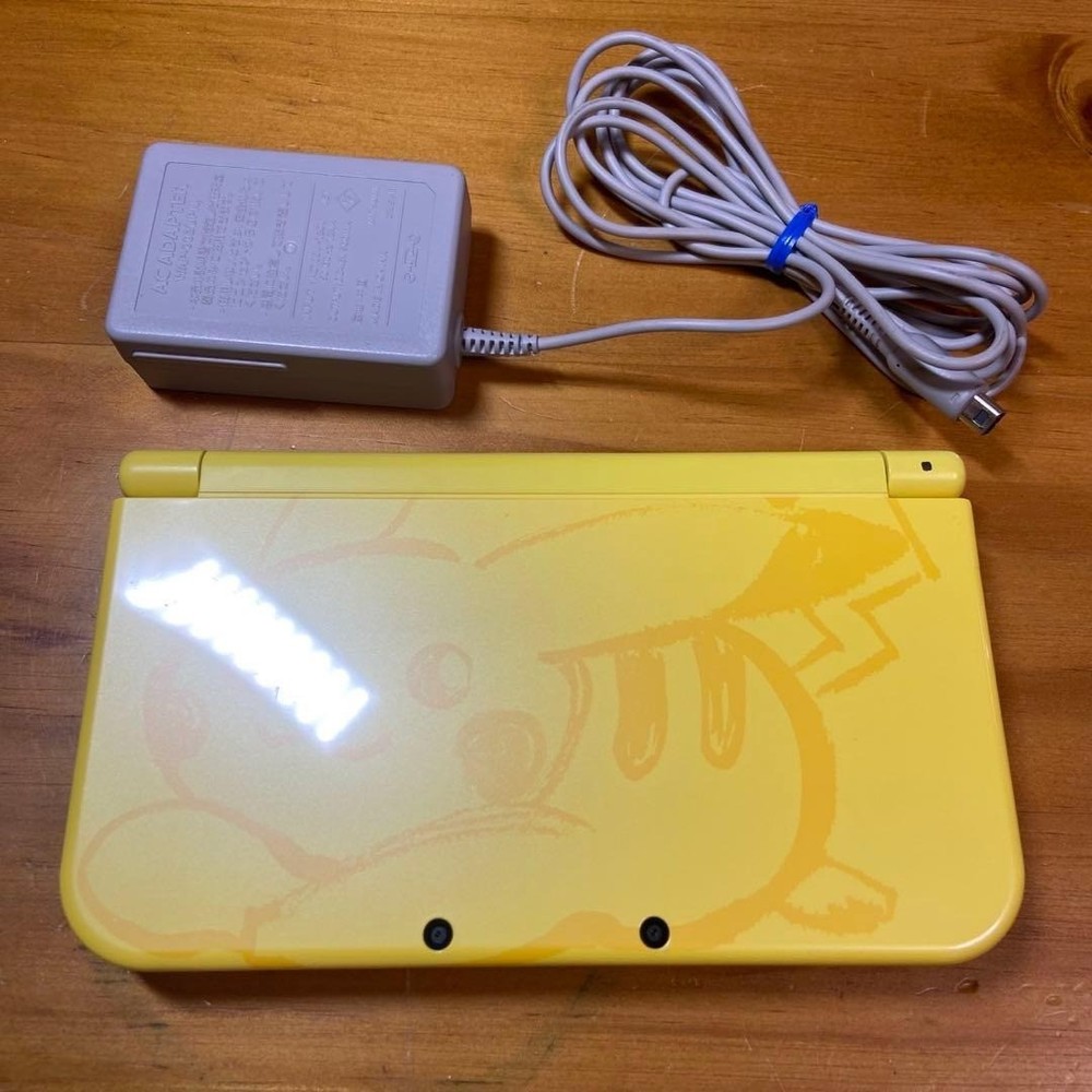 New Nintendo 3DS LL Console, Pikachu Yellow, 6095 From Japan