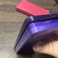 Nintendo 3DS CTR-001 Purple Handheld System 3D Capability Headphone Jack