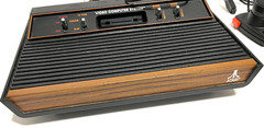 ATARI CX-2600 Console “Bundle” Controllers 32x Games Binders Joysticks UNTESTED