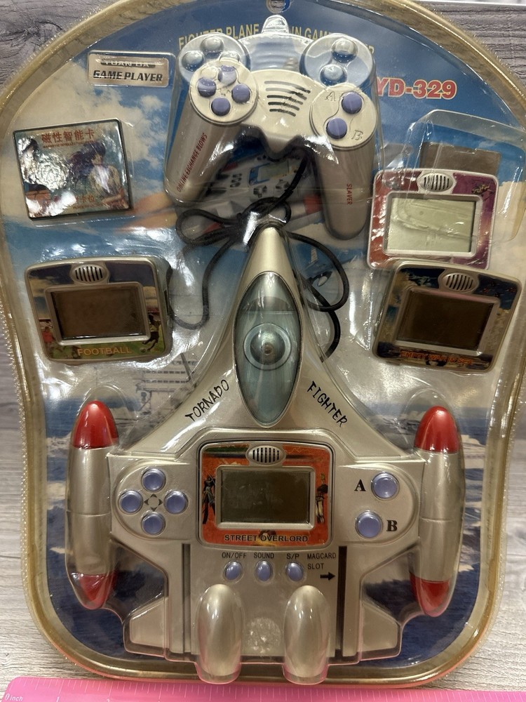 TORNADO FIGHTER PLANE HANDHELD VIDEOGAME UNIT Preowned Used Condition *Details*