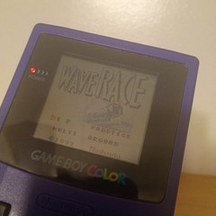 Grape Purple Nintendo Gameboy Color CGB-001 Tested And Working