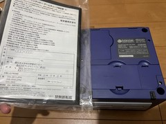 Nintendo GameCube Console & Controller Violet Color with BOX and Manual 2 Games