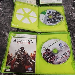 Microsoft Xbox 360 E Console Bundle Tested w/ 4 Games Controller HDMI No HDD