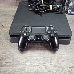 Sony PlayStation 4 Slim 500 GB PS4 Console Controller, Cords & Games – Tested