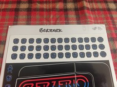 Vectrex Console VectrexWraps Berzerk, 1st Edition 33/35 Limited Rare 2014