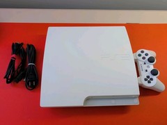 PS3 Slim Classic White CECH 3000A 1TB Console With Accessories Dualshock3
