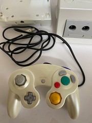 Nintendo GameCube Controller Final Fantasy Crystal White Console From Japan