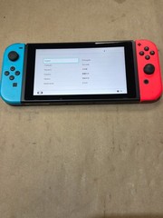 NINTENDO SWITCH HANDHELD: MODEL HAC-001 (-01) RED/BLUE, (B33004746)