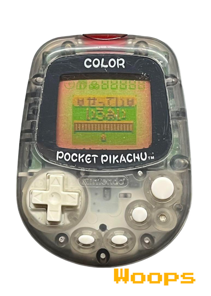 Nintendo Pokemon Pocket Pikachu Color MPG-002 Console Only Pedometer Tested work