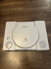 Sony PlayStation 1 PS1 Original Console System Bundle W Games No Controllers
