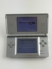Nintendo DS Lite Silver Handheld Console USG-001 *For Parts or Fix* READ