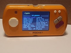 VG Pocket VG-4003 Orange Handheld Pocket Video Game – 2006 – Tested &Works
