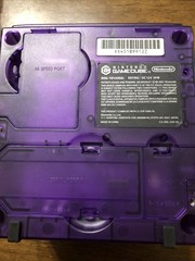Nintendo Gamecube dol-101 Clear Purple
