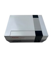 Nintendo NES Console Bundle Tested W/ 2 Controllers Zapper And 10 Games Mario