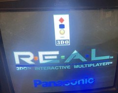 Panasonic 3DO REAL FZ-1 Console Bundle 2 Controllers 2 Games For Parts Powers On