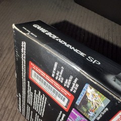 Nintendo Game Boy Advance SP Handheld Console- Onyx Black SEALED NEVER OPENED!
