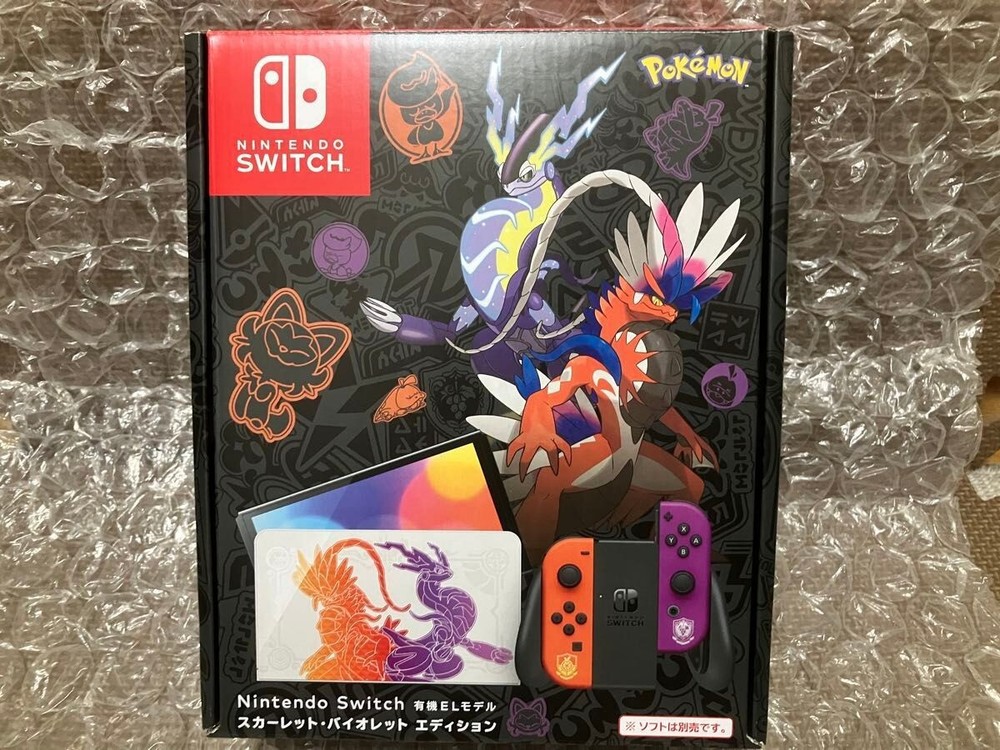 Nintendo Switch Game Console OLED Model Pokemon Scarlet & Violet Edition Console