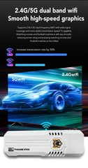 Retro Game Console Stick H313 Quad Core TV Box 40000+ Games