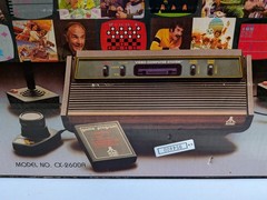 Vintage Atari 2600 Console Video Computer System In Box With Pac-Man Tested