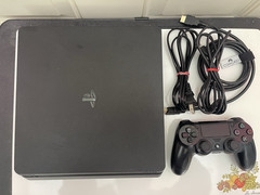 Sony PlayStation 4 Slim 1TB CUH-2215B Console Power Cord HDMI Controller Tested