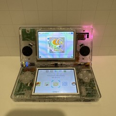 Nintendo DS Light Clear Translucent Case W/ Charger