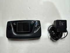 SEGA Game Gear Handheld System – Black – With Power Adapter – For Parts Only