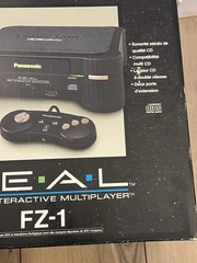 Panasonic 3DO REAL FZ-1 Console Bundle 2 Controllers 2 Games For Parts Powers On