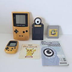 Nintendo CGB001 Game Boy Color Console Yellow Pocket Pikachu Pocket Camera Japan