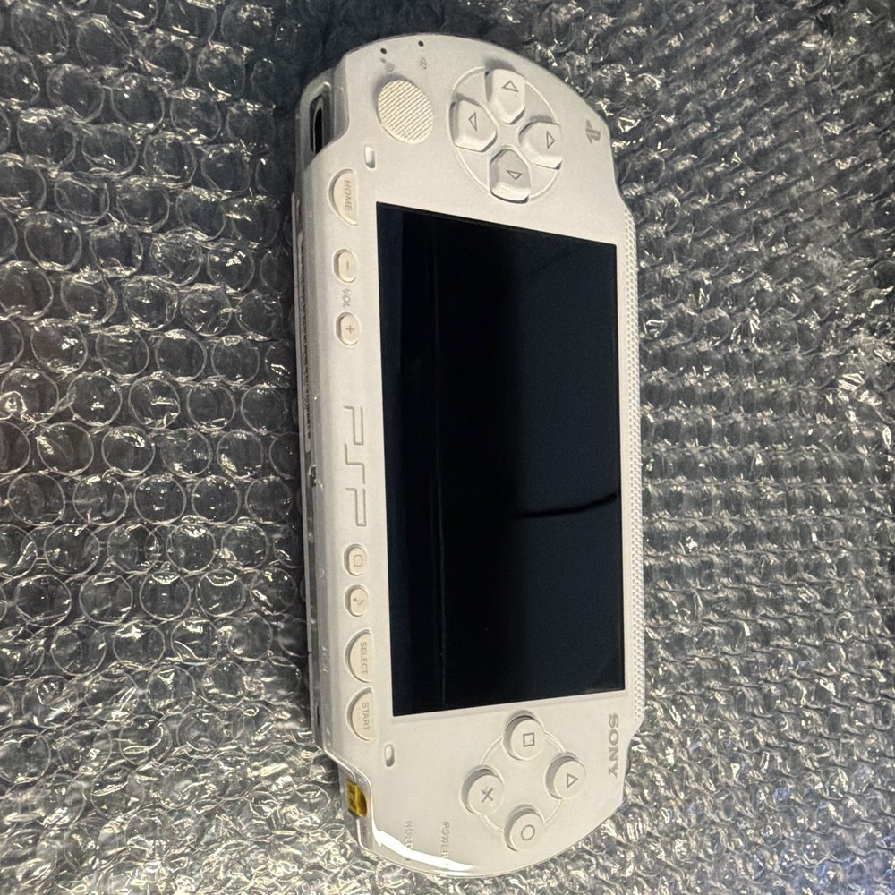 Sony PSP-1000 White Handheld Console Wi-Fi, Headphone Jack, 64MB