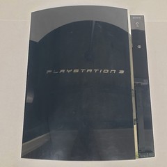 Sony PlayStation 3 PS3 CECHE01 Backwards Compatible 80GB Console AS IS READ ORNG
