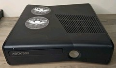 Xbox 360 S Console (Model 1439) Red Ring – No Cords or Controller As‑Is