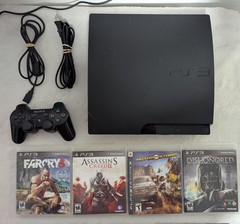Sony PlayStation 3 PS3 CECH-3001B Slim Console 320GB w/ OEM Controller Bundle