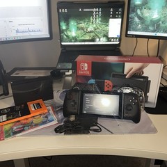 32GB Nintendo Switch Console Bundle POKEMON THEME EXTRA CONTROLLERS!