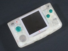 neo geo pocket console snk crystal white Japan tested game neogeo ntsc-j ngp