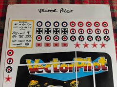 Vectrex Console VectrexWraps VectorPilot, 1st Edition, Limited Wrap Rare 2014