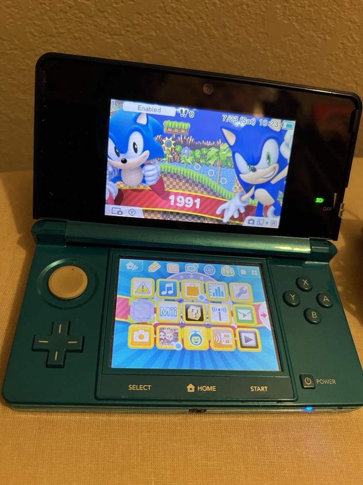 Nintendo 3DS Aqua Blue – US Version