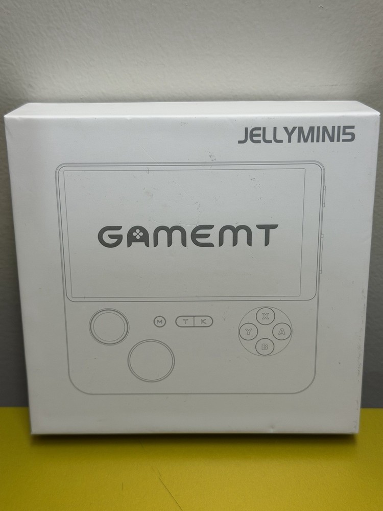 Gamemt Jellymini5 Handheld Game Console Black/Red 64GB Wi-Fi USB-C