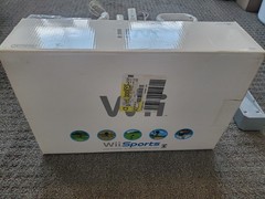 White Nintendo Wii Console System Bundle w/ WII SPORTS + Extra Games TESTED BOX