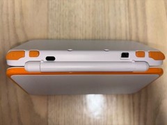 Mint – Nintendo 2DS LL Console – White × Orange w/Box Japanese Region Codes JP