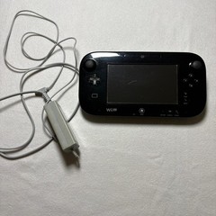 Nintendo Wii U GamePad Black Controller WUP-010 USA with Charger Cable