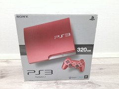 PS3 Slim Console CECH-3000B Scarlet Red 320GB Boxed PlayStation 3 Tested Working