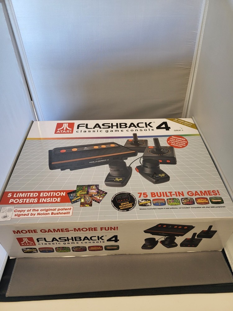 Atari Flashback 4 Classic Game Console – Deluxe Edition