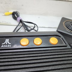 Atari Flashback Classic Game Console 2 Joysticks Power Cord A/V Tested Working