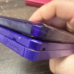 Nintendo 3DS CTR-001 Purple Handheld System 3D Capability Headphone Jack