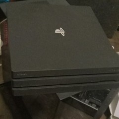 Sony PlayStation 4 Pro Console Black Wi-Fi Blu-Ray Compatible HDMI