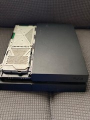 ps4 console slim used black Sony 9 lbs 14 inches 12 wide 9 sf