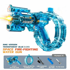 Simulated Firing and Recoil Electric Water Gun Toys Children Automatic Sensor Li